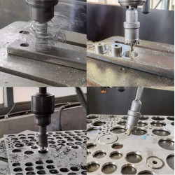 Otwornice Widiowe Wiertła Koronki Do Metalu 10 szt