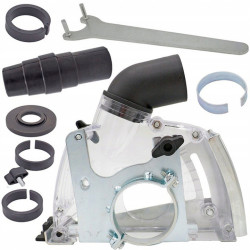 OSŁONA PRZECIWPYŁOWA ODSYSAJĄCA SZLIFIERKI CIĘCIA