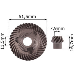 Przekładnia zębata BOSCH GWS 14-125 CIE 1600A0022W