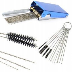 PRZYRZĄD ZESTAW DO CZYSZCZENIA GAŹNIKÓW 29el.