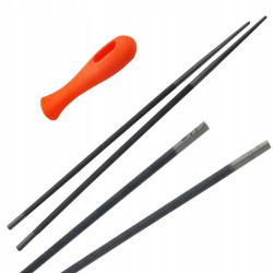 ZESTAW 2 PILNIKI 4,0mm Z UCHWYTEM