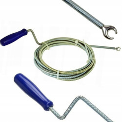 SPRĘŻYNA PRZEPYCHACZ DO RUR 6mmx5m GEKO ŻMIJKA