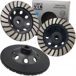 TARCZA GARNKOWA DO SZLIFOWANIA BETONU 125 SEGMENT