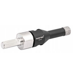 OTWORNICE DIAMENTOWE 6 8 10 12 mm M14 DO GRESU PŁYTEK ADAPTER WALIZKA