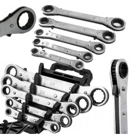 KLUCZE OCZKOWE Z GRZECHOTKĄ...