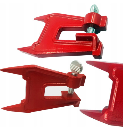 PRZYRZĄD DO TRZYMANIA PROWADNICY PRZY OSTRZENIU