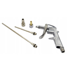 Pistolet + dysze do przedmuchiwania