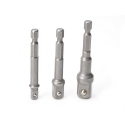 Redukcje do nasadek wkretarki 1/4" 3/8" 1/2"