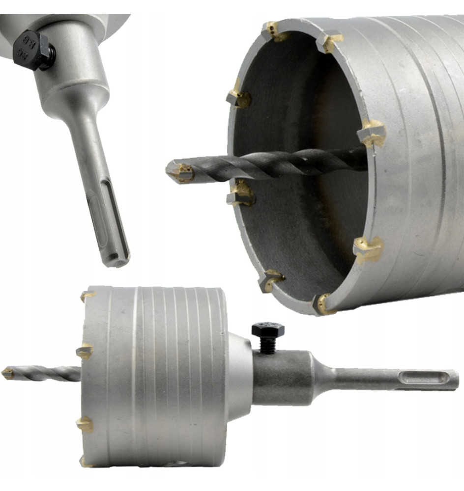 Otwornica koronkowa do Betonu SDS PLUS 65mm PUSZKA