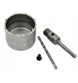 Otwornica koronkowa do Betonu SDS PLUS 65mm PUSZKA
