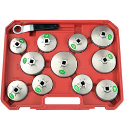 Zestaw kluczy do filtra oleju 23pcs