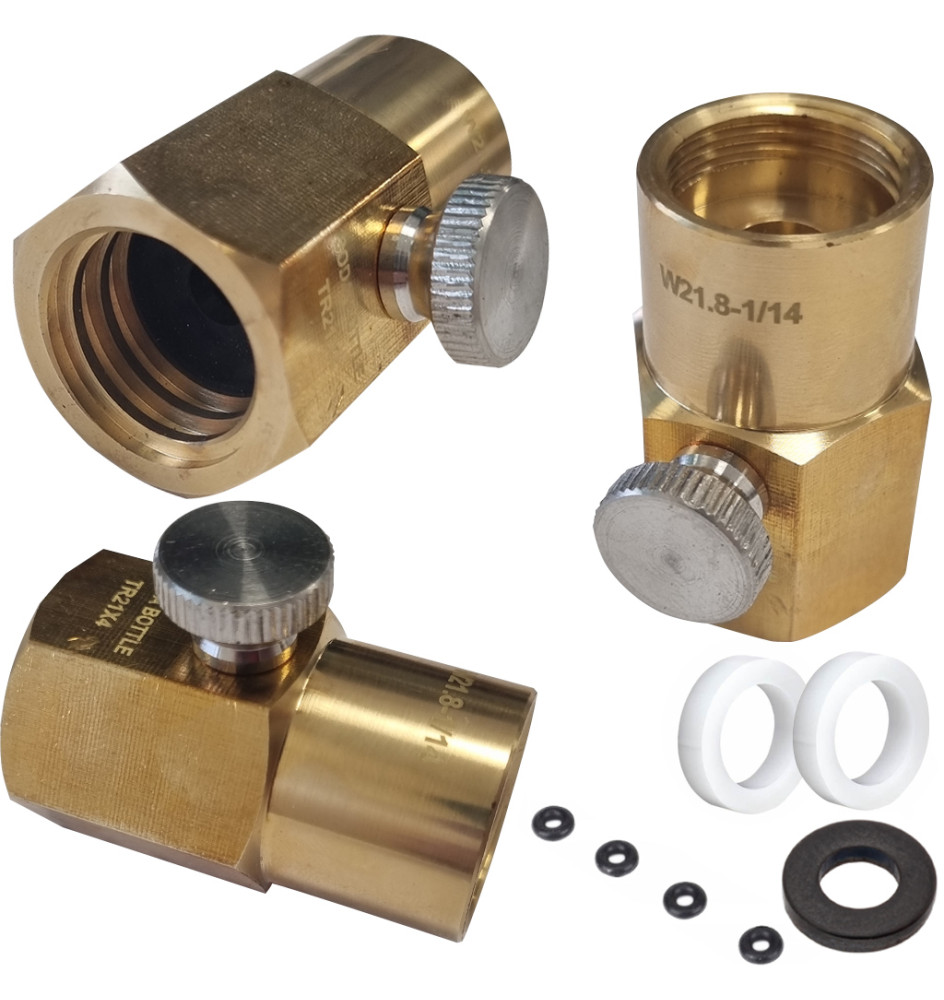 Adapter  do napełniania butli CO2