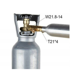 Adapter  do napełniania butli CO2