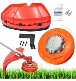 OSŁONA KOSY SPALINOWEJ NOŻYK + głowica KOSA DEMON