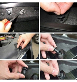 SPINKI KLIPSY KOŁKI SAMOCHODOWE DO TAPICERKI 620