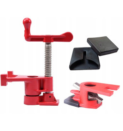 4-SZT ŚCISK STOLARSKI RUROWY BEZKOŃCOWY 3/4"