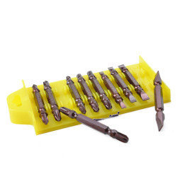 Zestaw bitów 10pcs -zólte