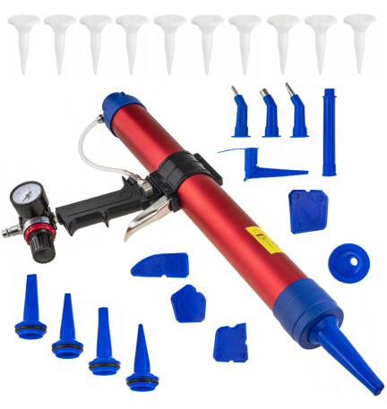 PISTOLET PNEUMATYCZNY DO SILIKONU WYCISKACZ 600ML