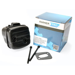 TŁUMIK 340 +  SZPILKI + USZCZELKA