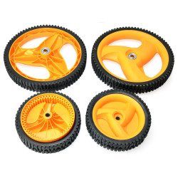 Kółka kosiarki kpl 2xduze 2xmałe