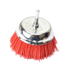 SZCZOTKA NYLON.NA WIERTARKĘ 100MM/T6MM