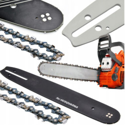 Prowadnica + 2 lancuchy 18" 45cm 0.325 72