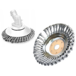 SZCZOTKA DRUCIANA DO KOSY 200MM