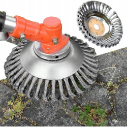 SZCZOTKA DRUCIANA DO KOS 150MM