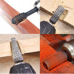 TARNIKI OBROTOWE DO DREWNA 5 szt. MF3505