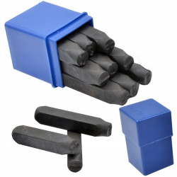 ZNACZNIKI NUMERATORY 9szt. NUMERATOR CYFRY 10mm