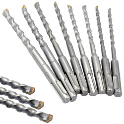 WIERTŁA DO BETONU SDS PLUS ZESTAW WIERTEŁ 8 SZT