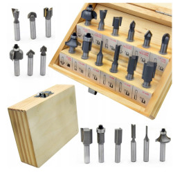 Frezy do drewna 12pcs FT1212