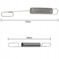 BRIGGS STRATTON ZESTAW FILTR MEMBRANY SPRĘŻYNKI
